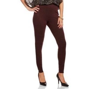 Burgundy Shape Leggings